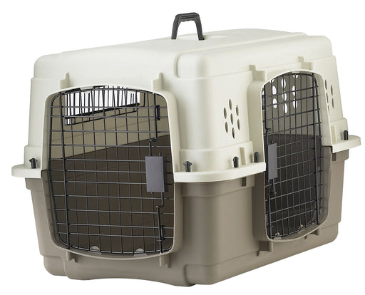 Pet Lodge Double Door Crate - Small Pet Lodge 2 Door Carrier  