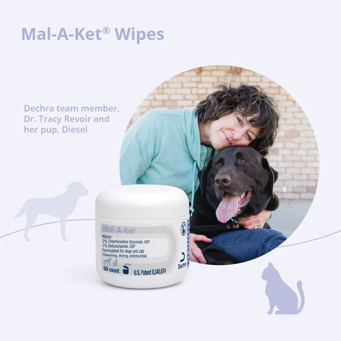 Mal - A - Ket Wipes, 2.25" Round, 50 count - 013DP-34504 - 50ct - 3