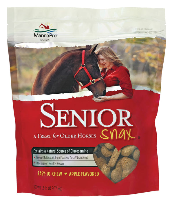 Manna Pro Senior Snax, 2lb - Jeffers - Horse Supplies > Horse Treats