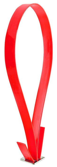 Mare ID Neck Strap - Blank, Red - DAM1 - Red - 1