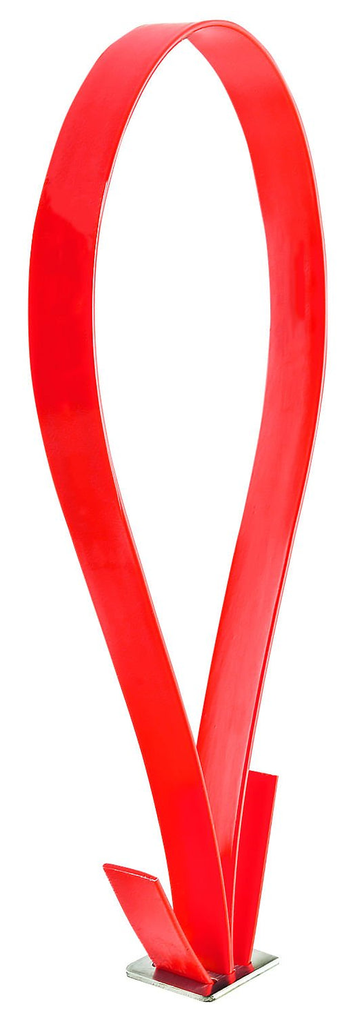 Mare ID Neck Strap - Blank, Red - DAM1 - Red - 1
