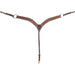 Martin Saddlery 2" Weave Stamped Leather Breast Collar - CR1WD - Brown - Horse - 1