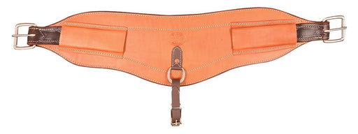 Martin Saddlery 7"W Contoured Flank Cinch, Natural Skirting Leather, 31"L - CR1NN - Brown - 31" - 1