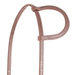 Martin Saddlery Harness Leather Slip Ear Headstall 1/2 - inch Thick, Natural - CR1P8 - Chestnut - 1/2" - 2