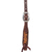 Martin Saddlery Leather Browband Headstall with Scroll Tooling - CR1WQ - Brown - Horse - 3