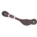 Martin Saddlery Rancher Latigo Spur Straps - CR1XA - Brown - Pair - 1