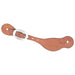 Martin Saddlery Roughout Leather Spur Straps - CR1X7 - Chestnut - Pair - 2