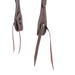 Martin Saddlery Slip Ear Headstall Roughout, Chocolate - CR1PA - Chocolate - 4