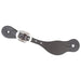 Martin Saddlery Smooth Leather Spur Straps - CR1X4 - Chocolate - Pair - 4