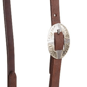 Martin Saddlery Split Ear Headstall with Guthrie Buckles, Chocolate - CR1P9 - Chocolate - 2