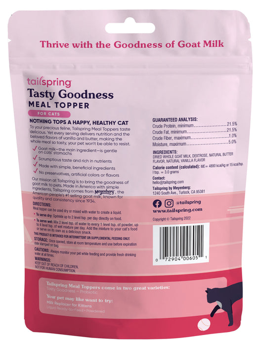 4 oz Cat Tasty Goodness Tailspring Meal Topper -   