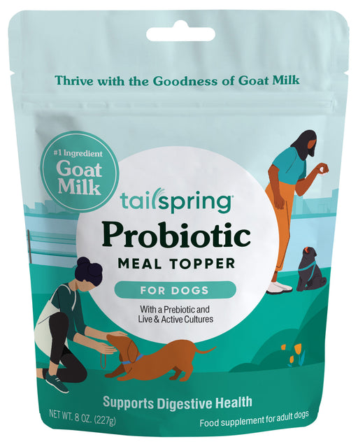 8 oz Dog Probiotic Tailspring Meal Topper -   