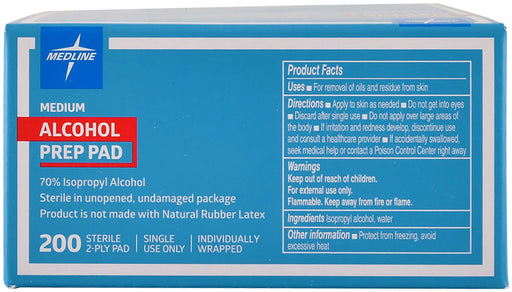 Alcohol Preps, box of 200 -   