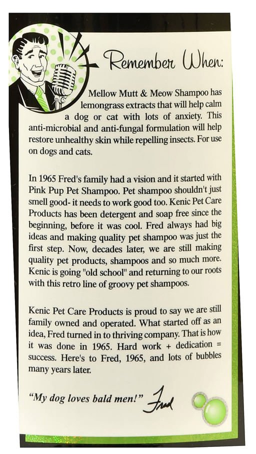 Mellow Mutt & Meow Anti - Microbial Pet Shampoo - Jeffers - Animal & Pet Supplies > Pet Grooming > Pet Shampoo & Conditioner