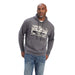 Men's Ariat Pastures Sweatshirt Hoodie, Unisex/Charcoal Heather, XLarge - Jeffers - Men > Men's Clothing > Men's Jackets & Outerwear