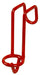 Metal Bucket Hanger, 6" - 1211DV - Red - 1