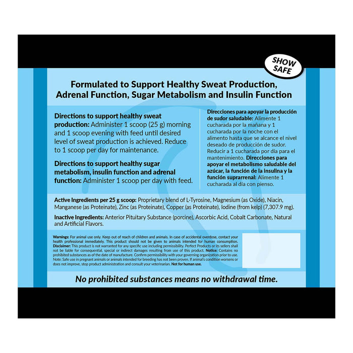 MetaSweat Metabolic Balancer & Sweat Optimizer for Performance Horses - PEPBB - 4 lb Bucket - 3