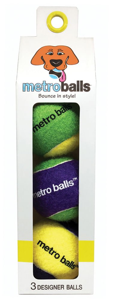 Metro Balls, 3 pk - Jeffers - Dog Supplies > Dog Toys