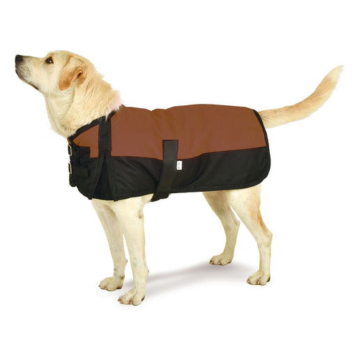 Premium Winter Dog Coat by Jeffers - Brown/Black 14-17 in 