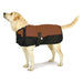 Premium Winter Dog Coat by Jeffers - Brown/Black 22-25 in 