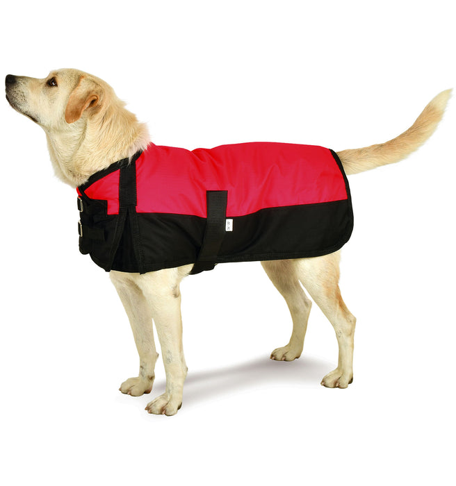 Premium Winter Dog Coat by Jeffers - Red/Black 26-30 in 