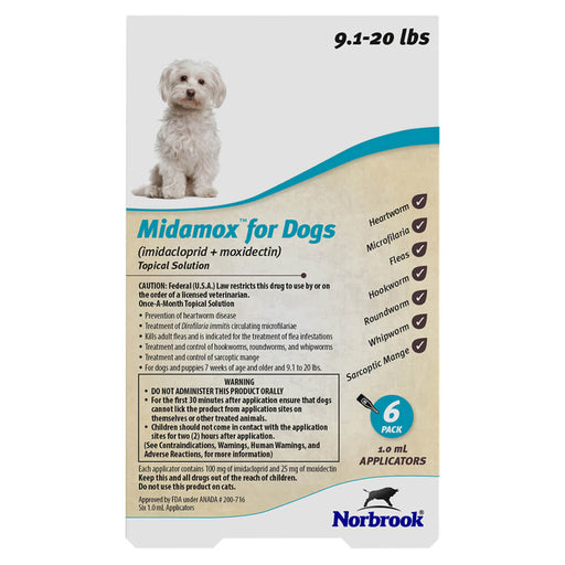 Midamox for Dogs - Jeffers - Animal Health & Wellness > Flea & Tick Control