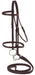 Miniature Raised Snaffle Bridle, Brown - Jeffers - Horse Supplies > Horse Tack > Bridles & Headstalls