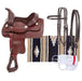 Miniature Western Leather Saddle Package - Jeffers - Horse Supplies > Horse Tack > Saddles