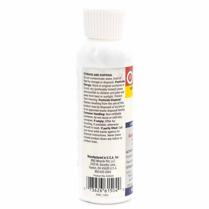 Miracle Care R - 7 Ear Mite Treatment for Dogs & Cats, 4 fl oz - 006MC-424224 - 4 oz - 2