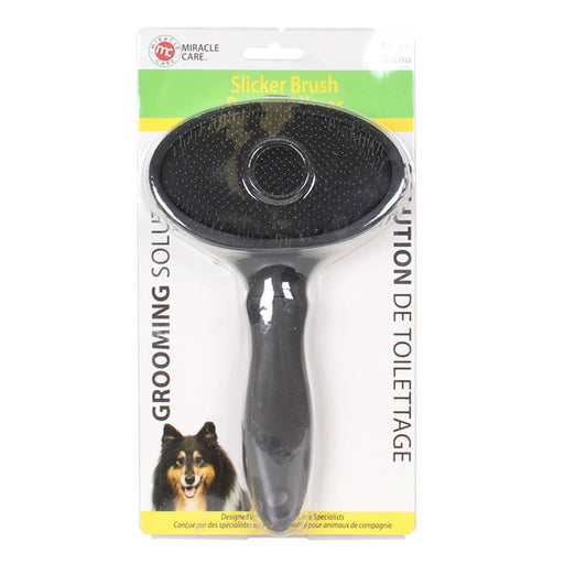 MiracleCare Slicker Brush for Large Dogs - Jeffers - Animal & Pet Supplies > Pet Grooming > Pet Combs & Brushes