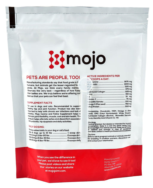 Mojo Canine + Feline Joint Supplement - Jeffers - Animal Health & Wellness > Joint Health