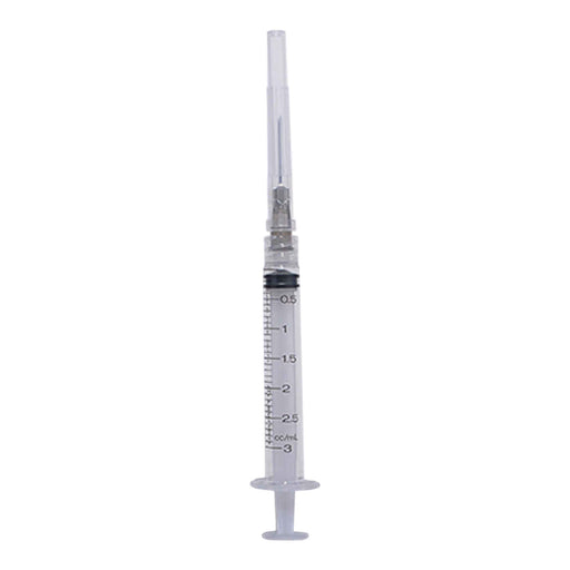 Monoject Luer - Slip (LS) Syringe with Needle Combo - 01101MON-3X22X34LS-S - 3 cc LS with 22G x 3/4" - Single - 4
