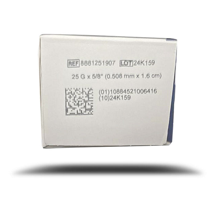 Monoject Needle, Polypropylene Hub, 100 Count - 01102MON-25X5-8 - 25G x 5/8" - 10