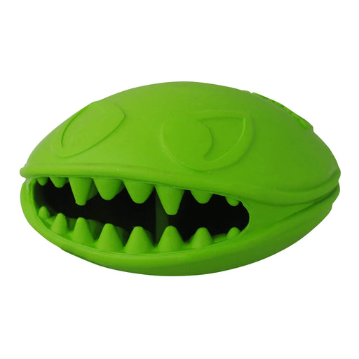 Monster Mouth Treat Dispenser Dog Chew Toy – Chew, Stuff & Freeze Toy for Mental Stimulation and Fun - H7VT - Geen - 3" - 1