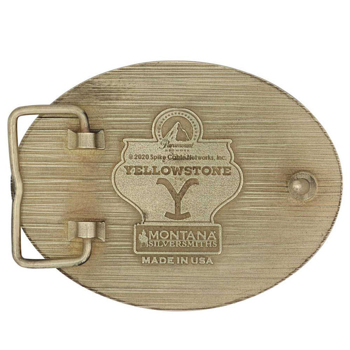 Montana Silversmiths Yellowstone Belt Buckle - Jeffers - Home Goods & Gifts > Home Goods & Gifts