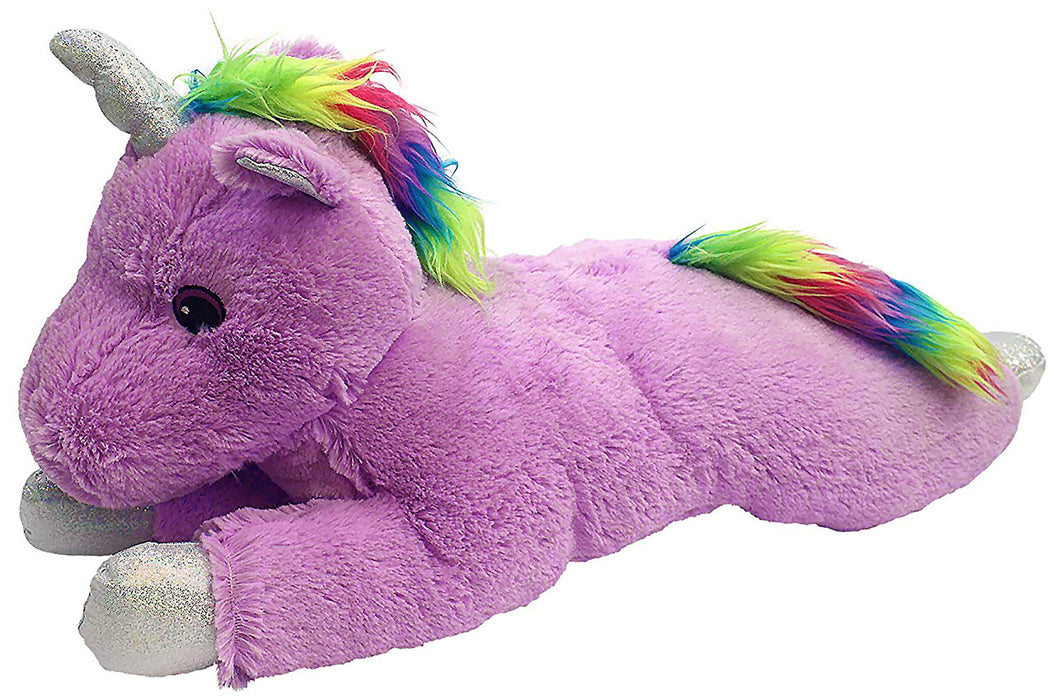 Jumbo Unicorn Plush Dog Toy, 24"L (assorted) -   