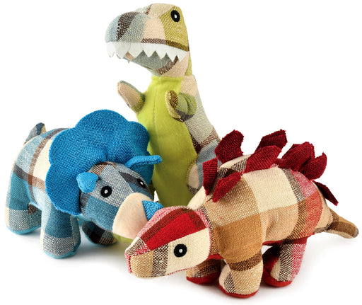 Plaidosaurus Dog Toys, 9.75", Assorted -   