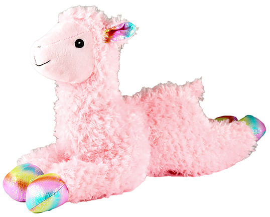 24" Jumbo Plush Llama, Assorted Colors -   