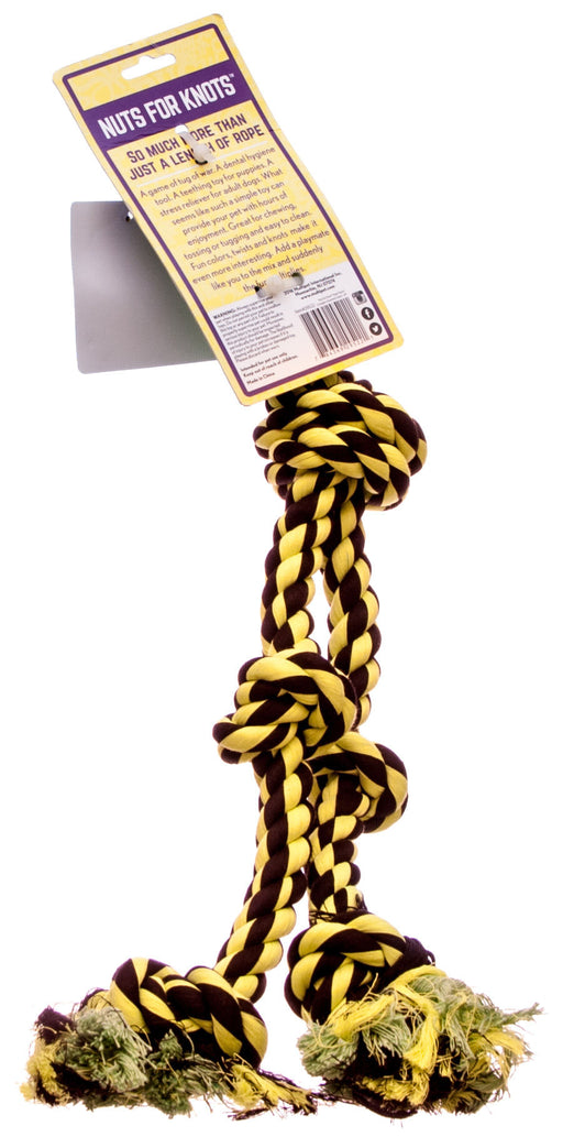 Nuts for Knots Rope Tug with 2 Danglers - 15" Rope Tug with 2 Danglers  