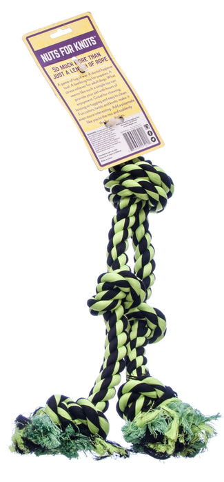 Nuts for Knots Rope Tug with 2 Danglers - 20" Rope Tug with 2 Danglers  