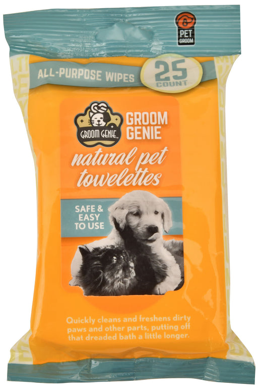 Groom Genie Everyday Clean Pet Wipes - Everyday Clean Pet Wipes, 25 Count  