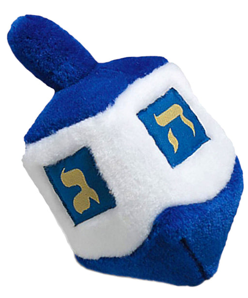 Plush Dreidel Dog Toy -   