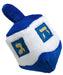 Plush Dreidel Dog Toy -   