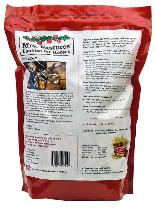 Mrs. Pastures Horse Cookies Horse Treats - PCHAC - 5 lbs - 4