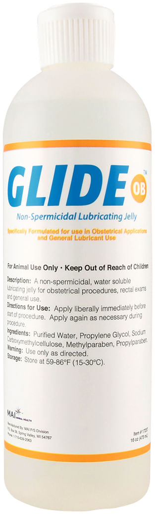 Glide Greaseless Lubricant, 16 oz -   