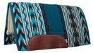 Mustang Arrowhead Fleece Bottom Saddle Pad, 36' x 34' - Jeffers - Horse Supplies > Horse Tack > Saddle Pads & Blankets