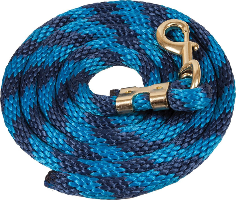 Mustang Colorful Poly Lead Rope with Bolt Snap - Jeffers - Horse Supplies > Horse Tack > Horse Halters