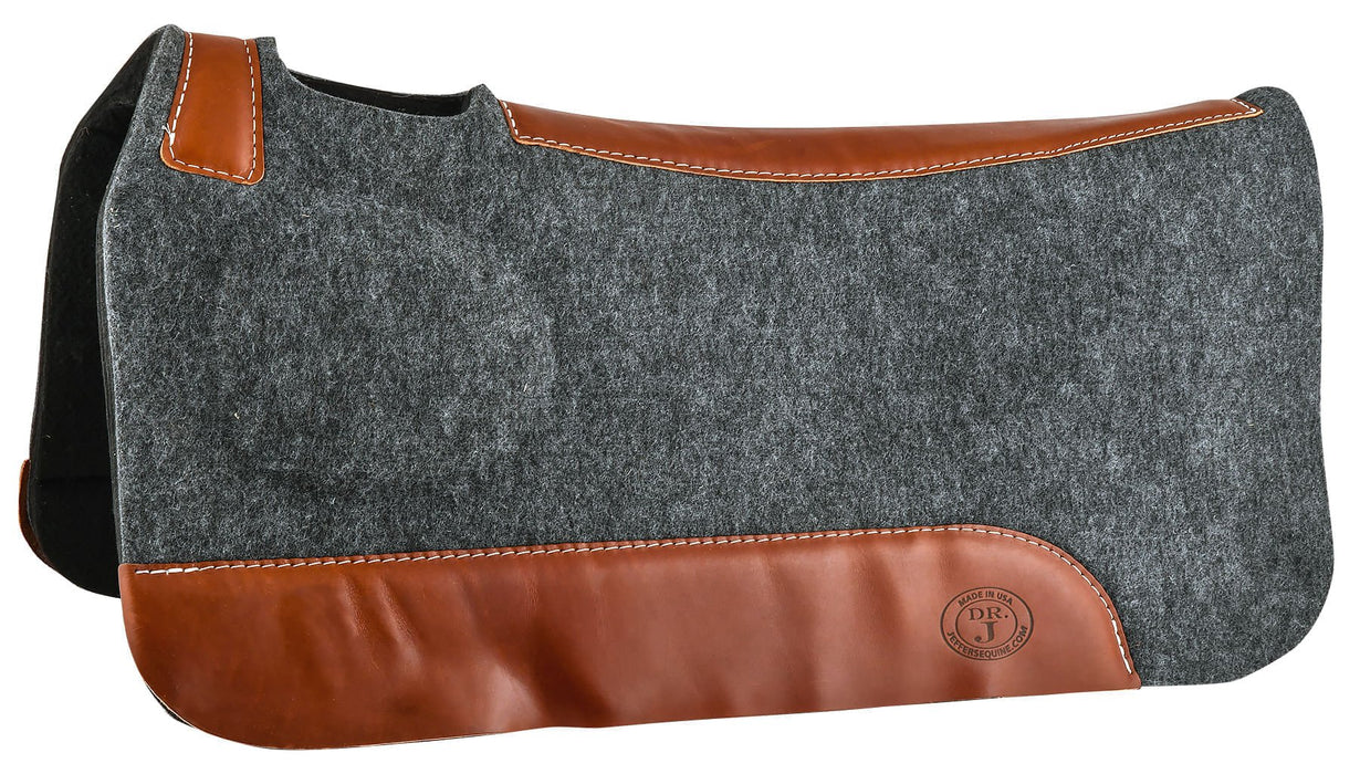 Mustang Correct - Fit Saddle Pad with Felt Bottom - Jeffers - Horse Supplies > Horse Tack > Saddle Pads & Blankets