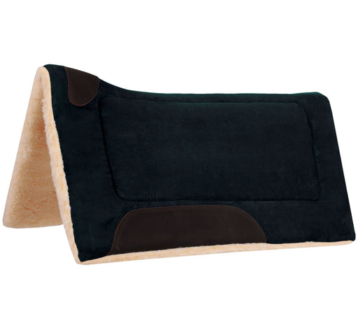 Mustang Faux Suede Contoured Saddle Pad - Jeffers - Horse Supplies > Horse Tack > Saddle Pads & Blankets