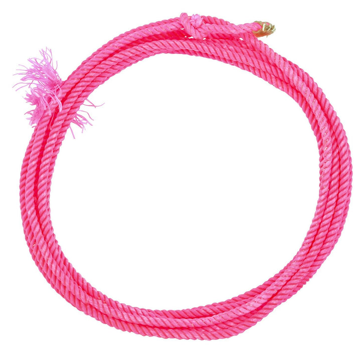 Mustang Little Looper Kids Rope w/ Rawhide Burner - Jeffers - Horse Supplies > Riding Apparel & Accessories > Ropes & Roping Equipment